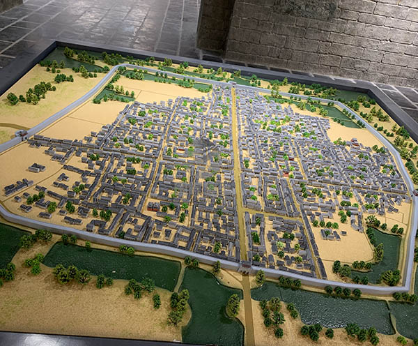 新兴县建筑模型